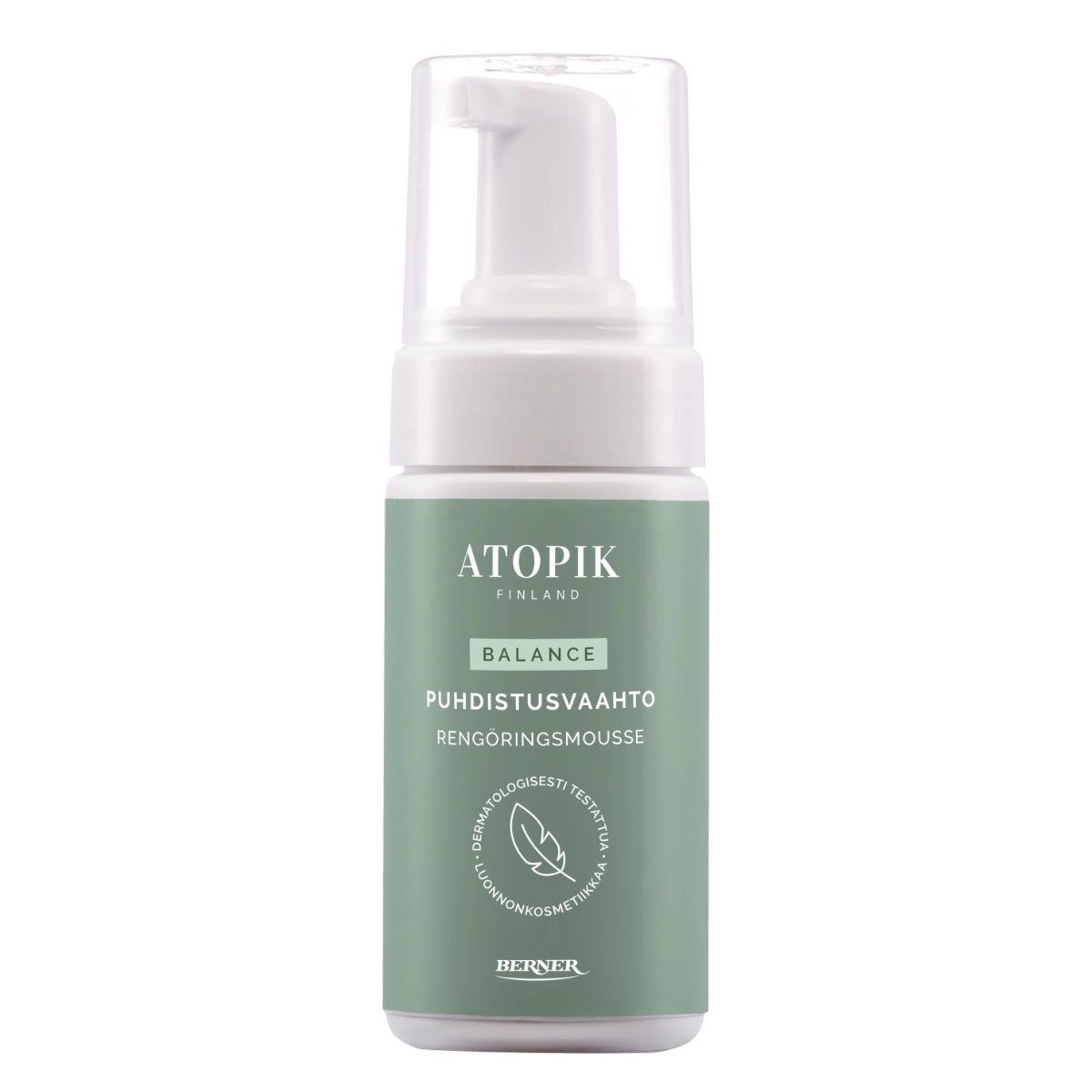 Atopik Balance puhdistusvaahto 100 ml rasvoittuvalle ja epäpuhtaalle iholle kehitetty