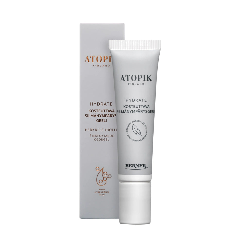 Atopik Hydrate kosteuttava silmänympärysgeeli 10 ml