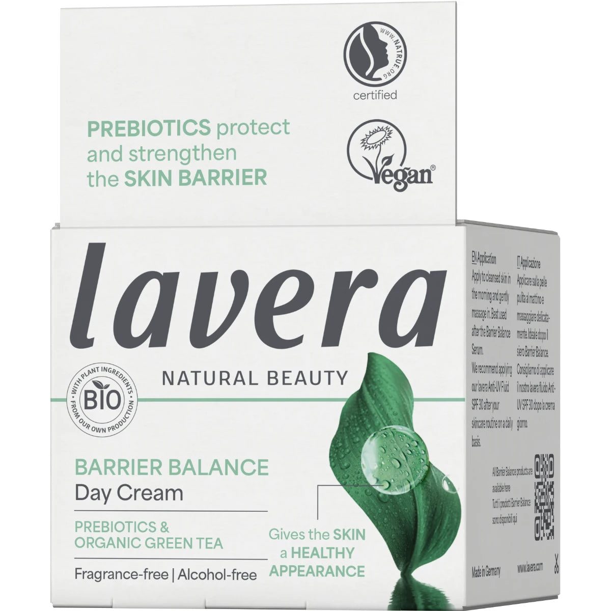 Lavera Barrier Balance päivävoide 50 ml – vahvistaa ihon suojamuuria