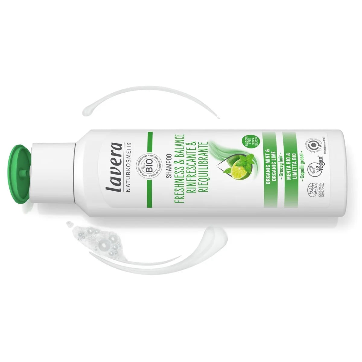 Lavera Freshness & Balance Shampoo rasvoittuville hiuksille
