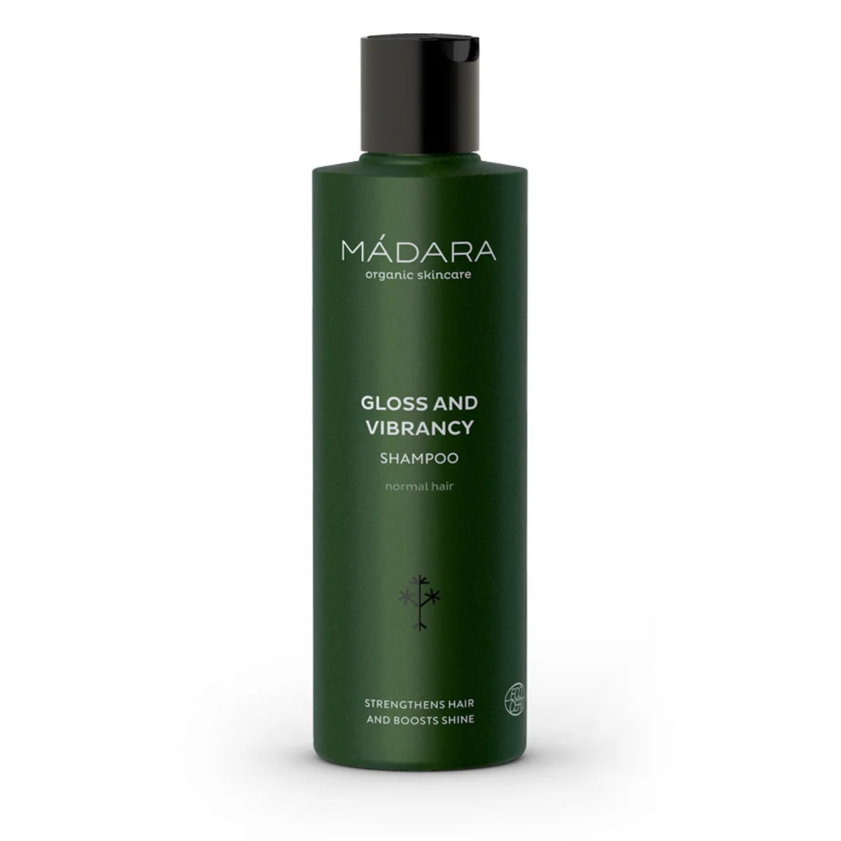 Mádara Gloss & Vibrancy Shampoo 250 ml – kiiltoa ja volyymiä hiuksille
