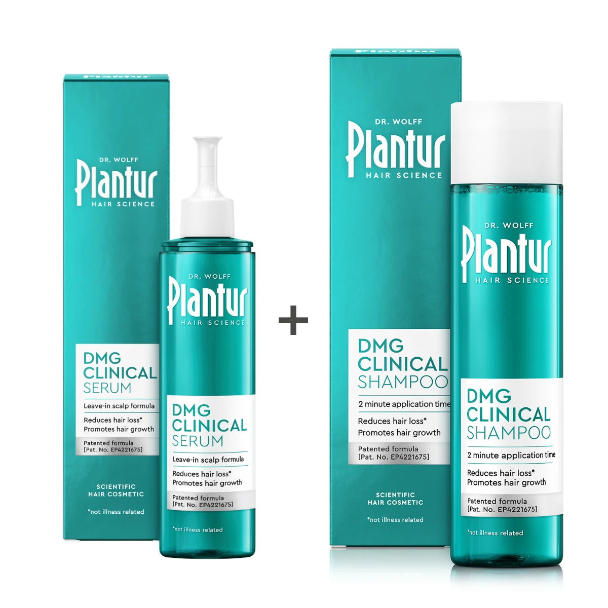 Plantur DMG Clinical Shampoo & Seerumi