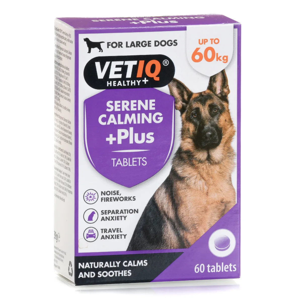Serene Calming+ Vet isoille koirille tabletti 60 kpl