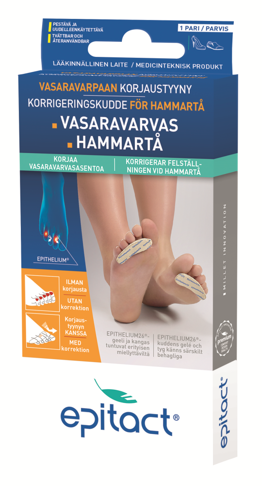 EPITACT vasaravarpaan korjaustyyny, koko L 2 kpl