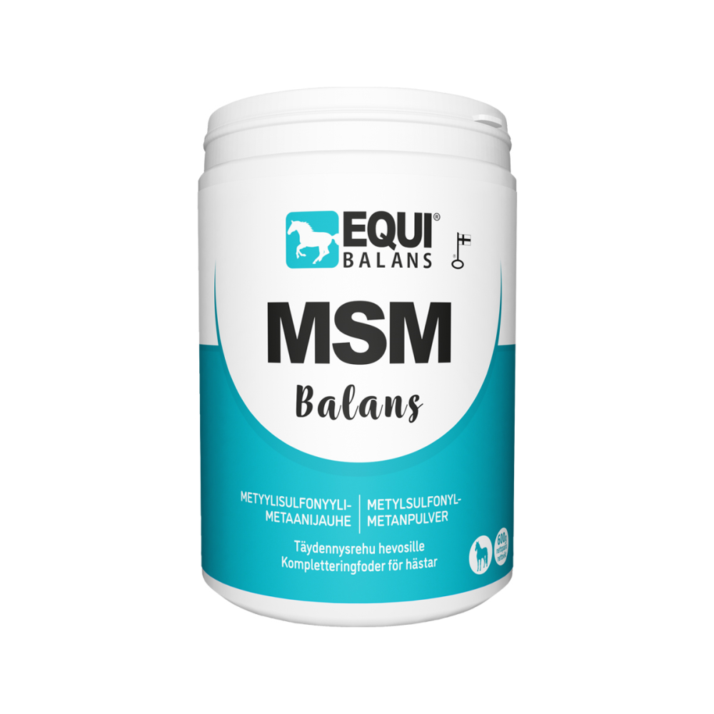 EQUIBALANS MSM-balans Vet Hevosille 600 g