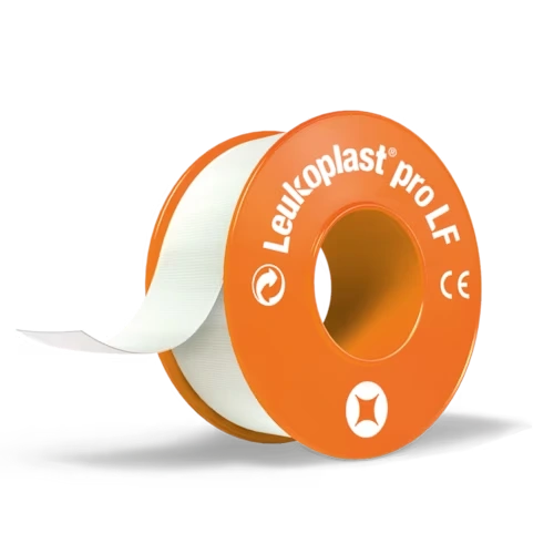 LEUKOPLAST Pro LF lateksiton valkoinen kiinnitysteippi 2,5 cm x 5 m 1 kpl
