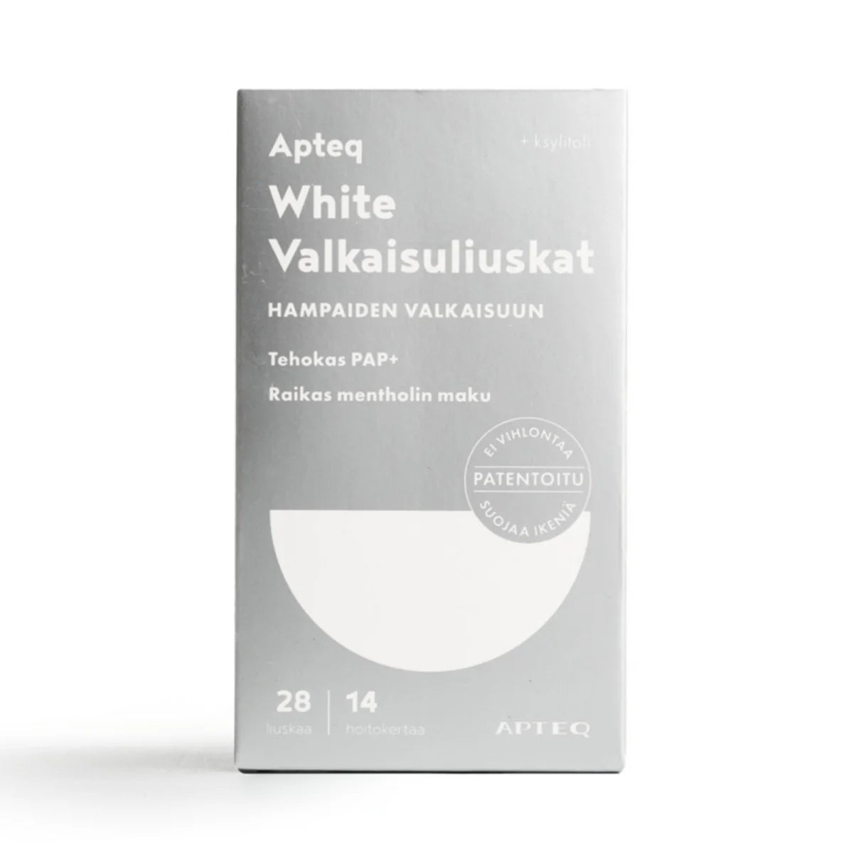 Apteq White valkaisuliuskat 28 kpl