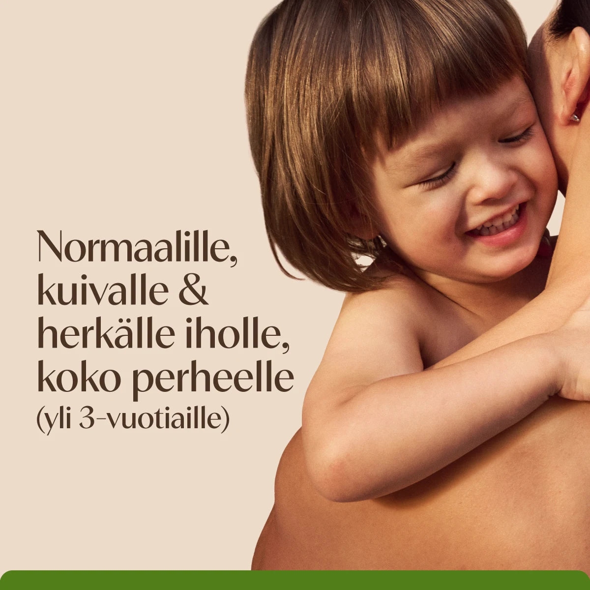 Aveeno Daily Moisturising Cream kosteusvoide sopii koko perheelle