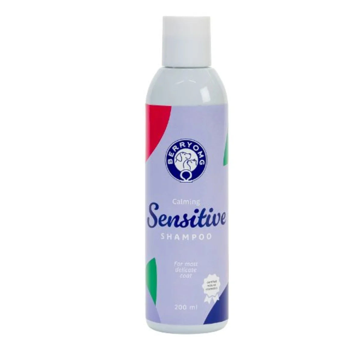 BerryOMG® Calming Sensitive Shampoo 200 ml – Hajusteeton shampoo herkkäihoisille koirille