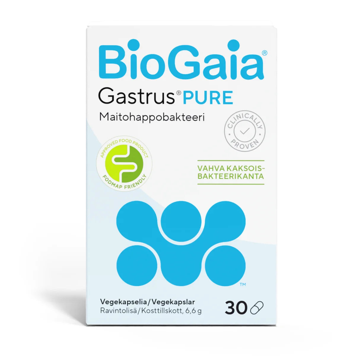 BioGaia Gastrus PURE 30 kaps