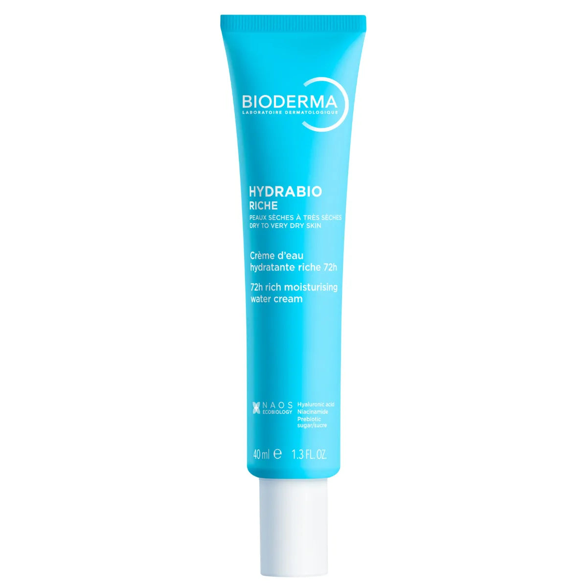 Bioderma Hydrabio Riche 40 ml – ravitseva ja kosteuttava päivävoide kuivalle iholle