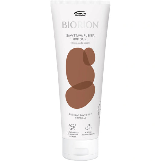 BIORION Ruskea hoitoaine 250 ml ylläpitää ja syventää ruskeaa sävyä