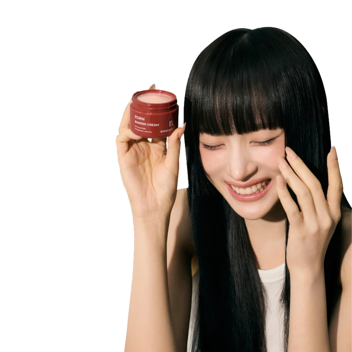 BONCEPT PDRN Barrier Cream 55 g sisältää pantenolia, joka rauhoittavaa ärtynyttä ihoa