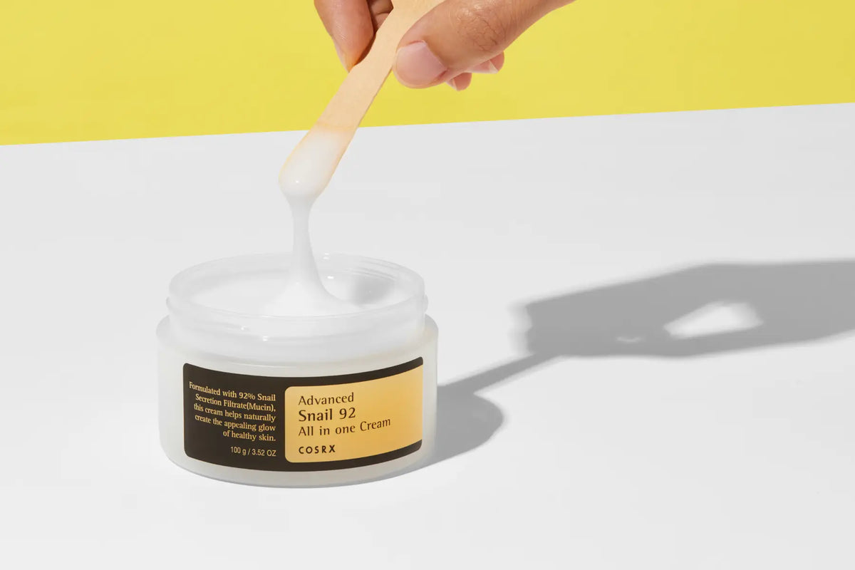 COSRX Advanced Snail 92 All In One Cream – sisältää 92 % etanaseerumia