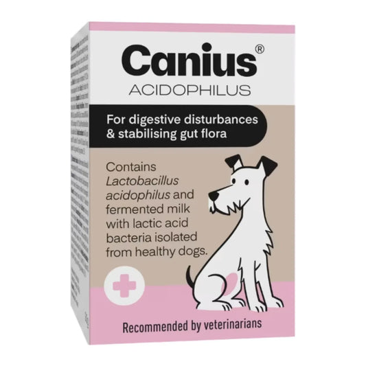 Canius Acidophilus 30 g – koirille tarkoitettu täydennysrehuvalmiste