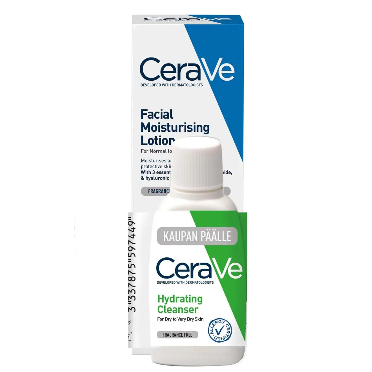 CERAVE Facial Moisturising Lotion 52 ml + Hydrating Cleanser 20 ml