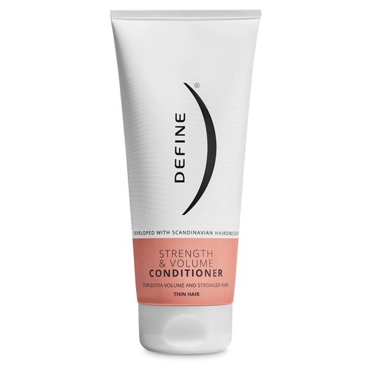 Define Strength & Volume Hoitoaine hennoille hiuksille 200 ml