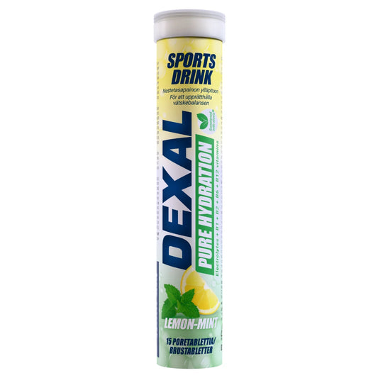 Dexal Pure Hydration Lemon-Mint 15 kpl