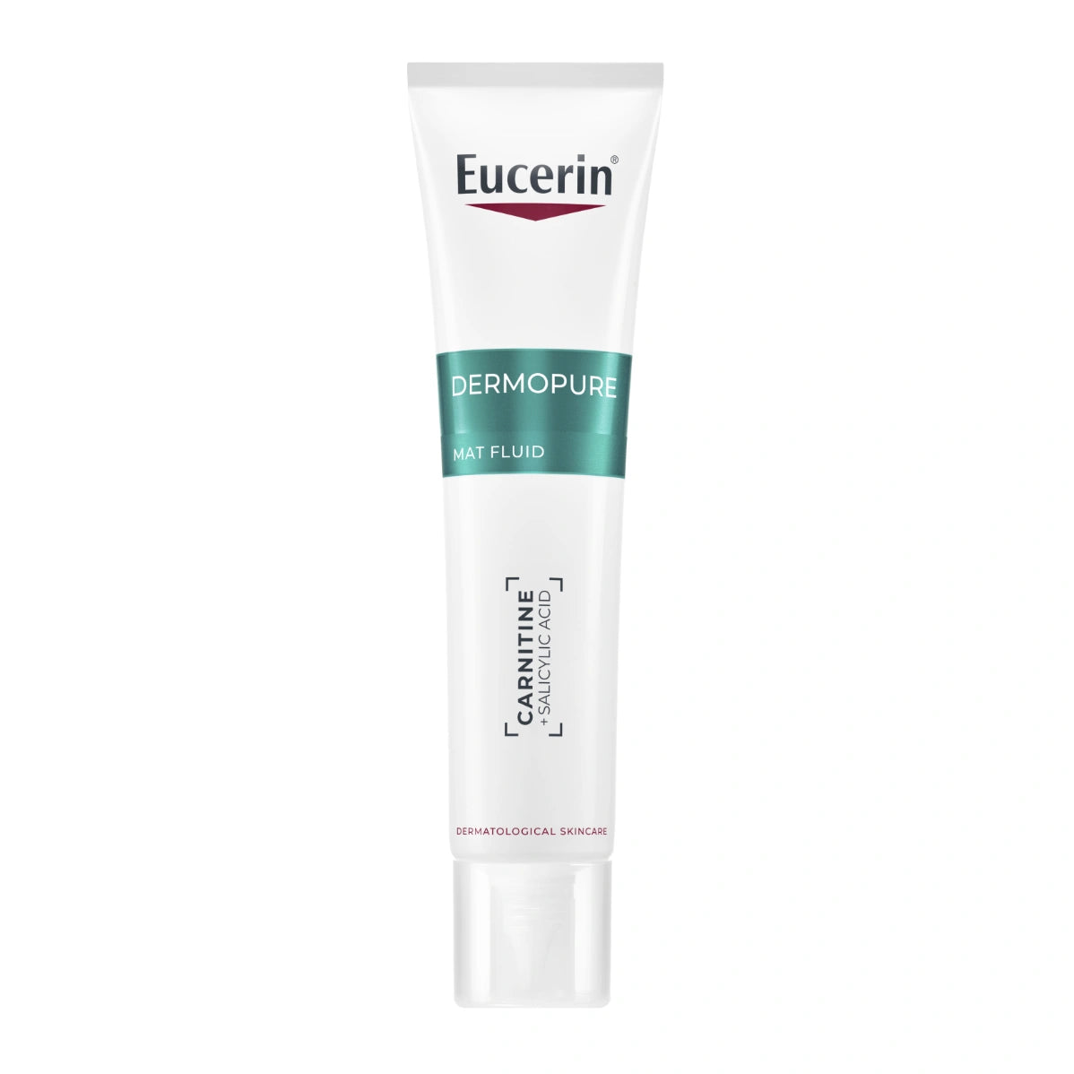 Eucerin DermoPure Mat Fluid 40 ml – kosteuttava mattapinnan jättävä kasvovoide rasvoittuvalle iholle