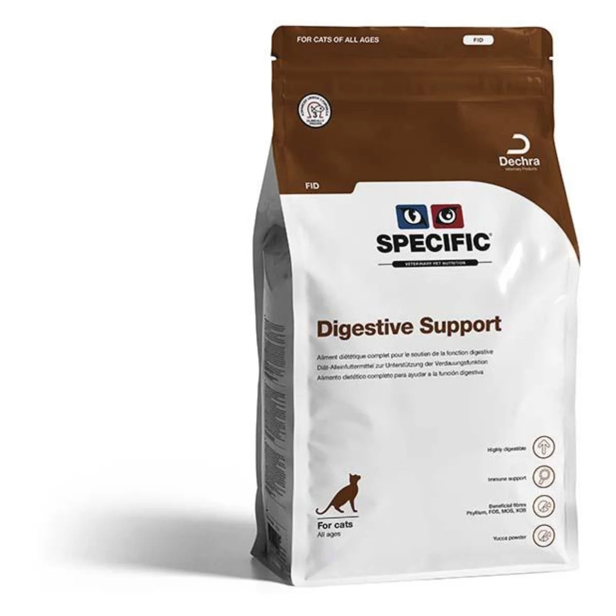 FID Digestive Support 7 kg – Erikoisruokavalio kissojen ruoansulatuksen tueksi