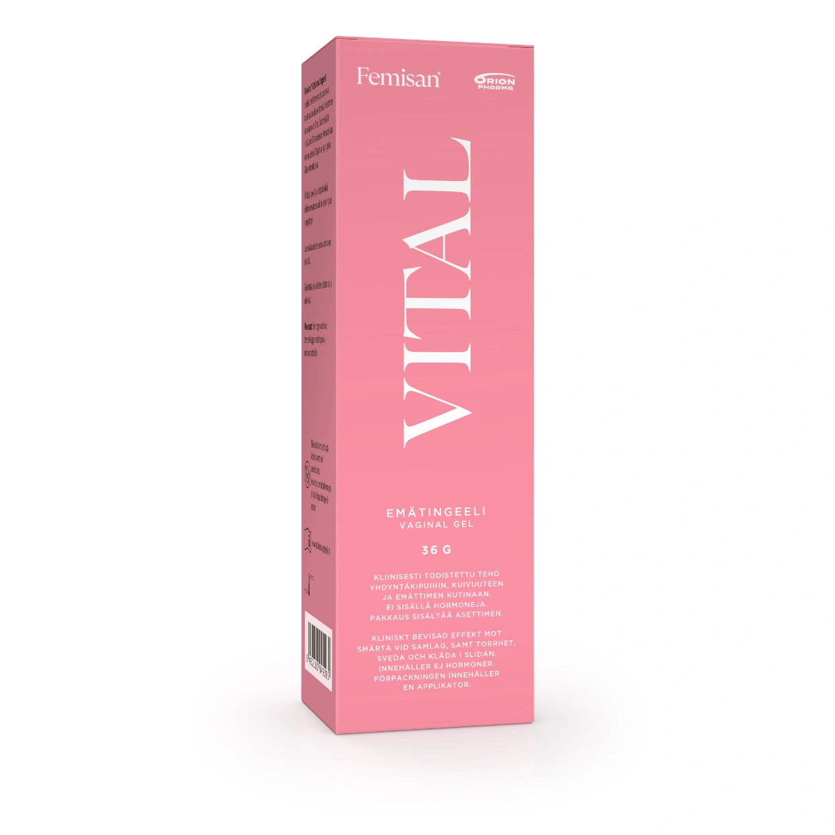 FEMISAN Vital emätingeeli 36 g kuivuuteen ja kutinaan
