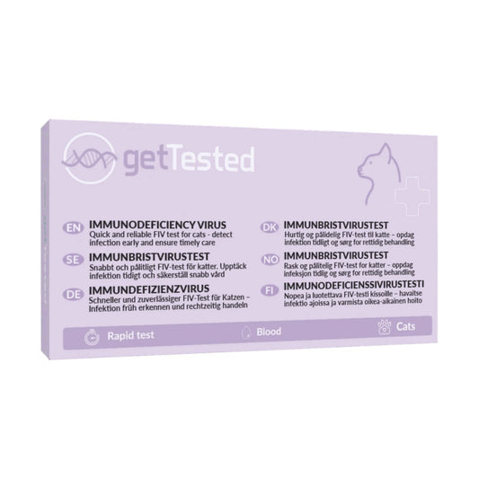 Gettested Kissan immuunikatovirustesti (FIV) 1 kpl
