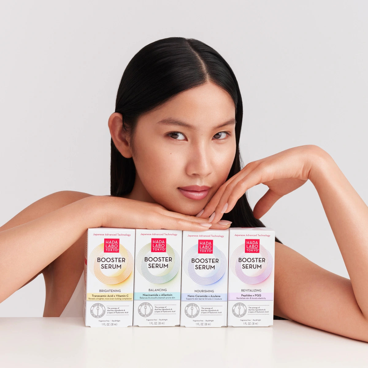 HADA Labo Tokyo Booster Serum - neljä erilaista kasvoseerumia