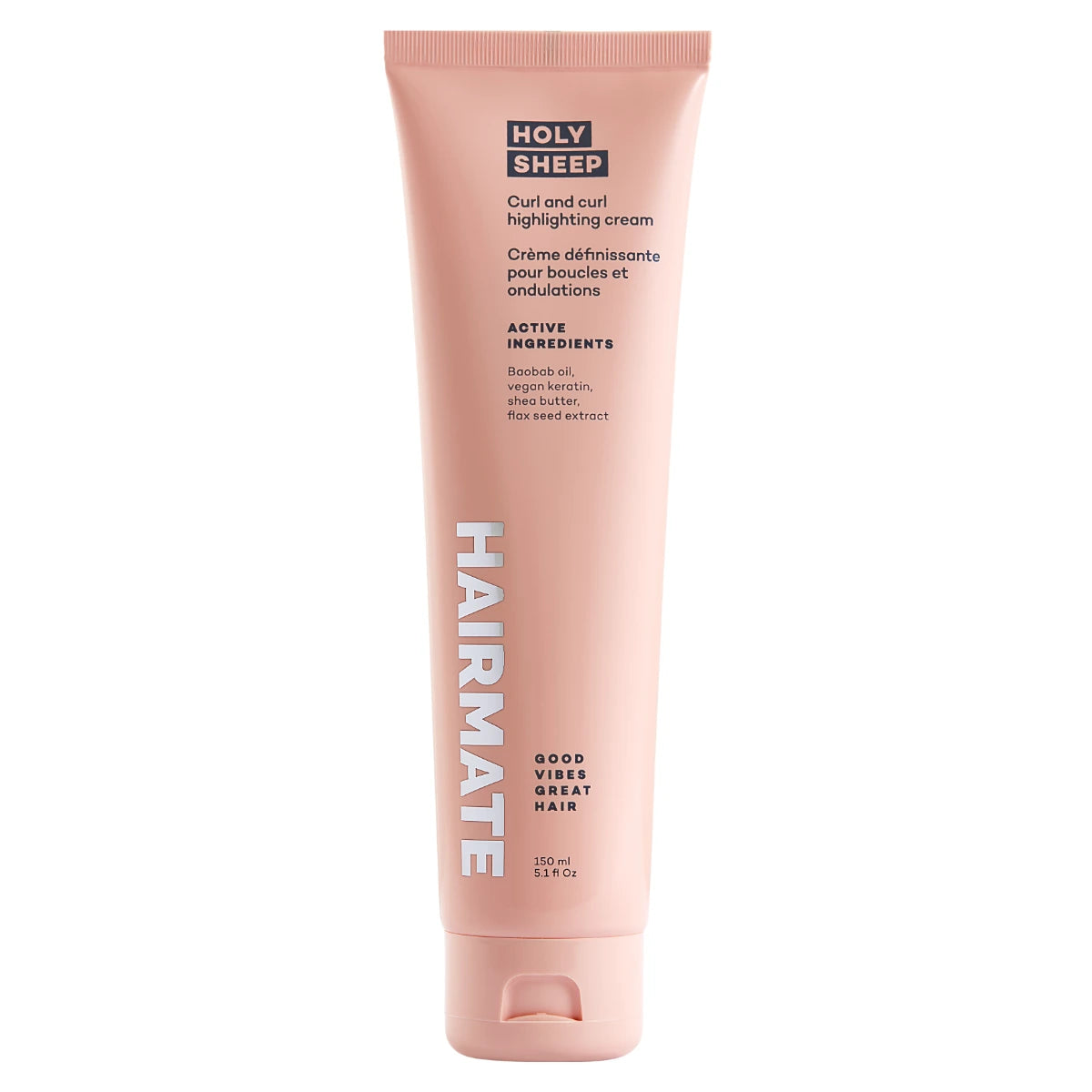 Hairmate Holy Sheep Cream – Kiharoiden muotoilu- ja korostusvoide 150 ml