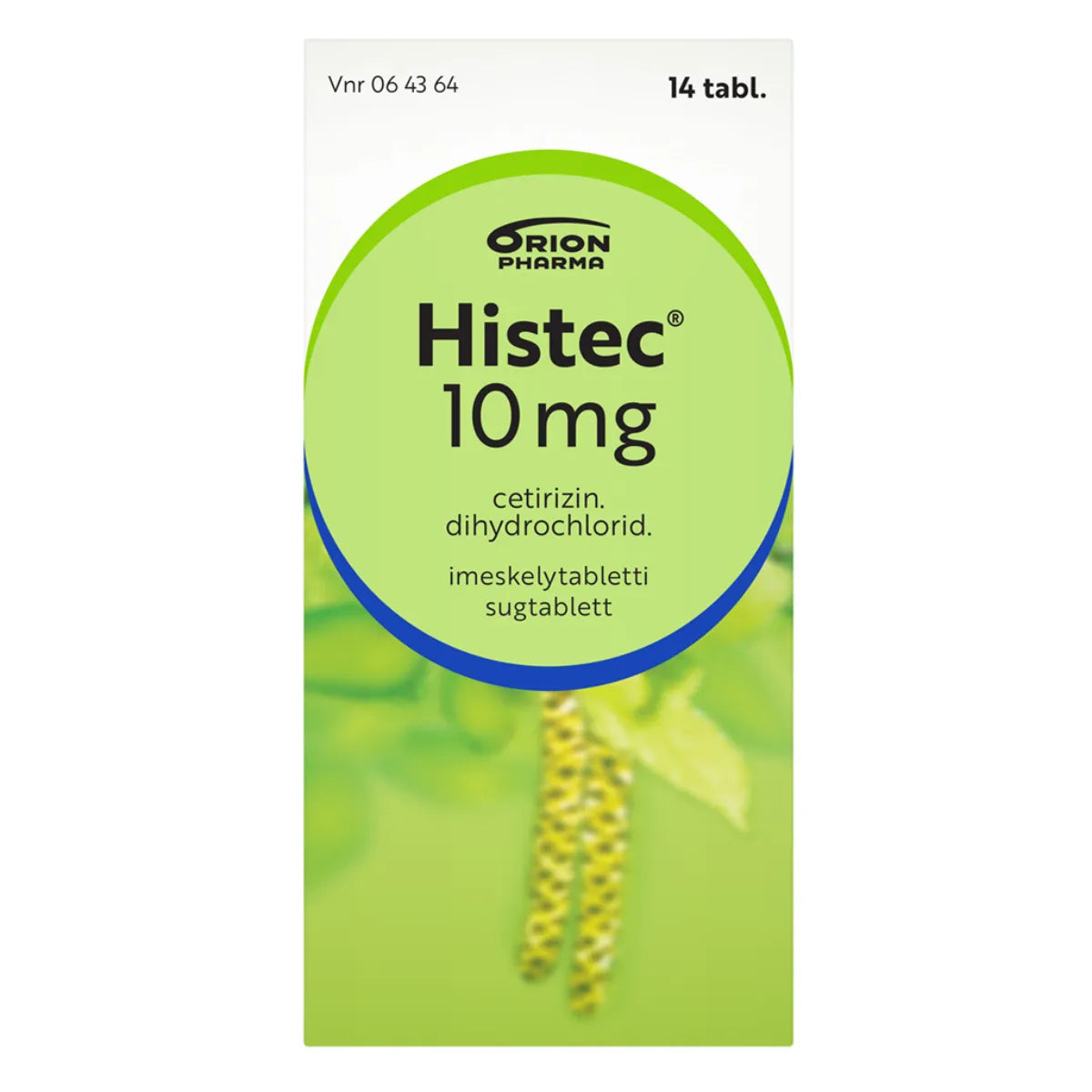 HISTEC 10 mg imeskelytabletti