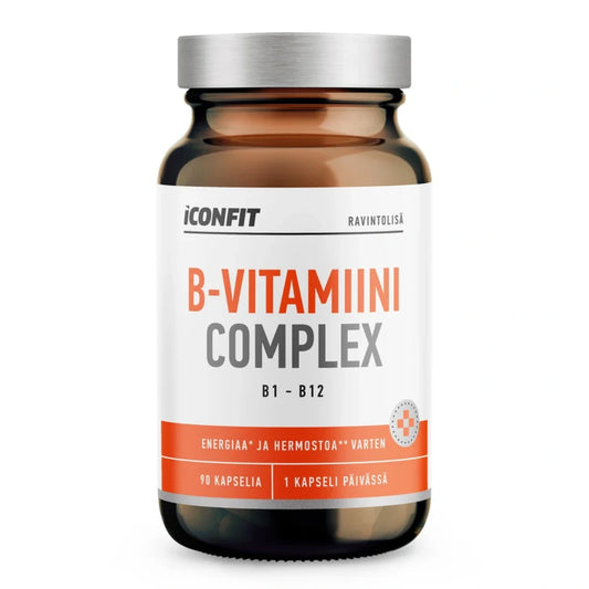 ICONFIT B-vitamiini complex (B1 - B12) 90 kaps