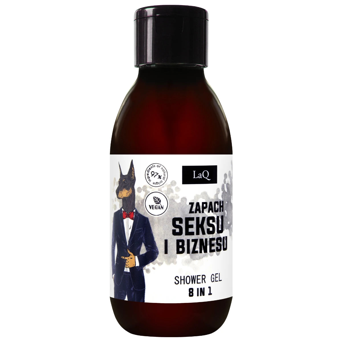 LaQ Doberman 8in1 suihkugeeli miehille 100 ml