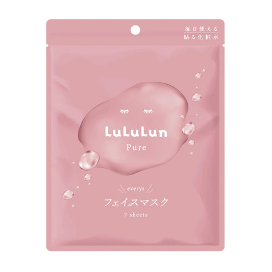 LuLuLun Pure Everys Sheet Mask 7 kpl