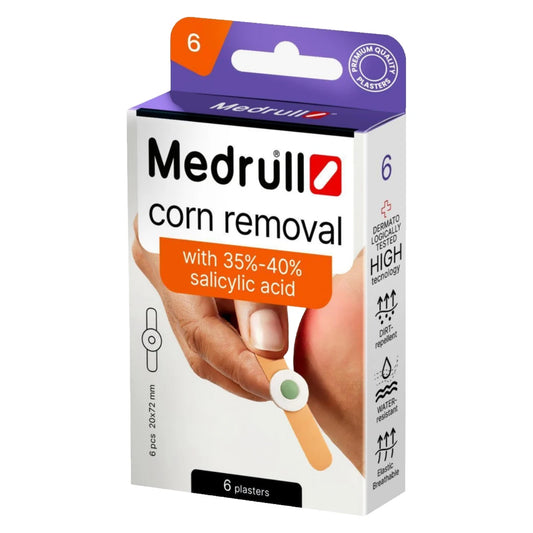 MEDRULL Corn Removal känsälaastari 6 kpl