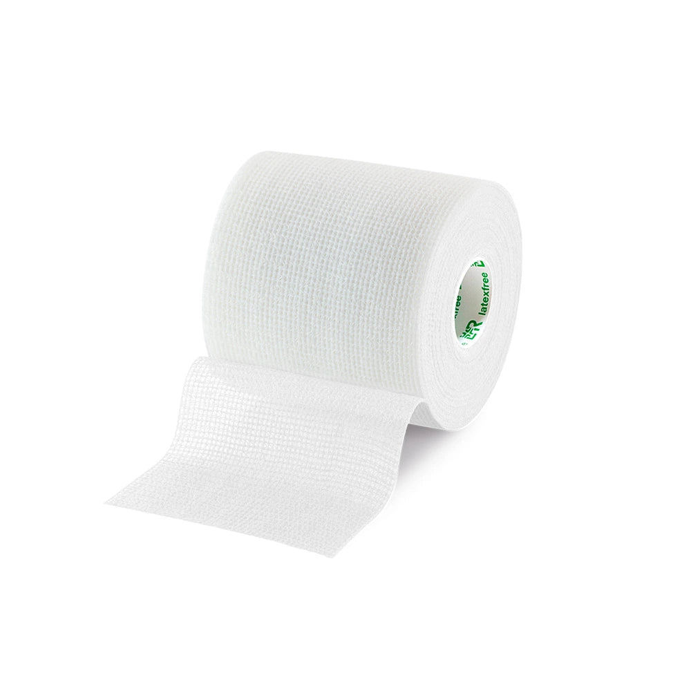 MOLLELAST Haft valkoinen tarttuva side 6 cm x 4 m 1 kpl