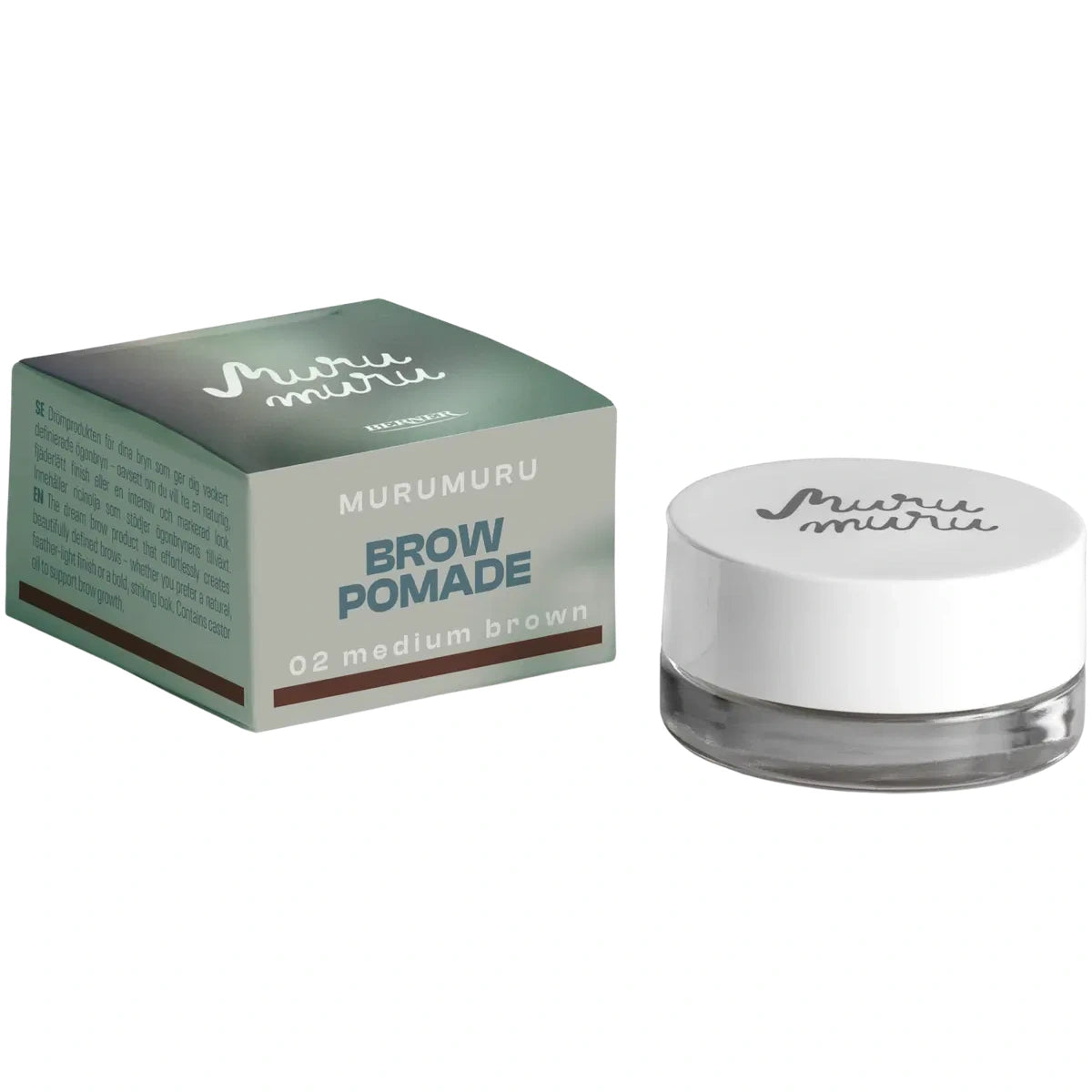 Murumuru Brow Pomade 02 Medium Brown 5 ml