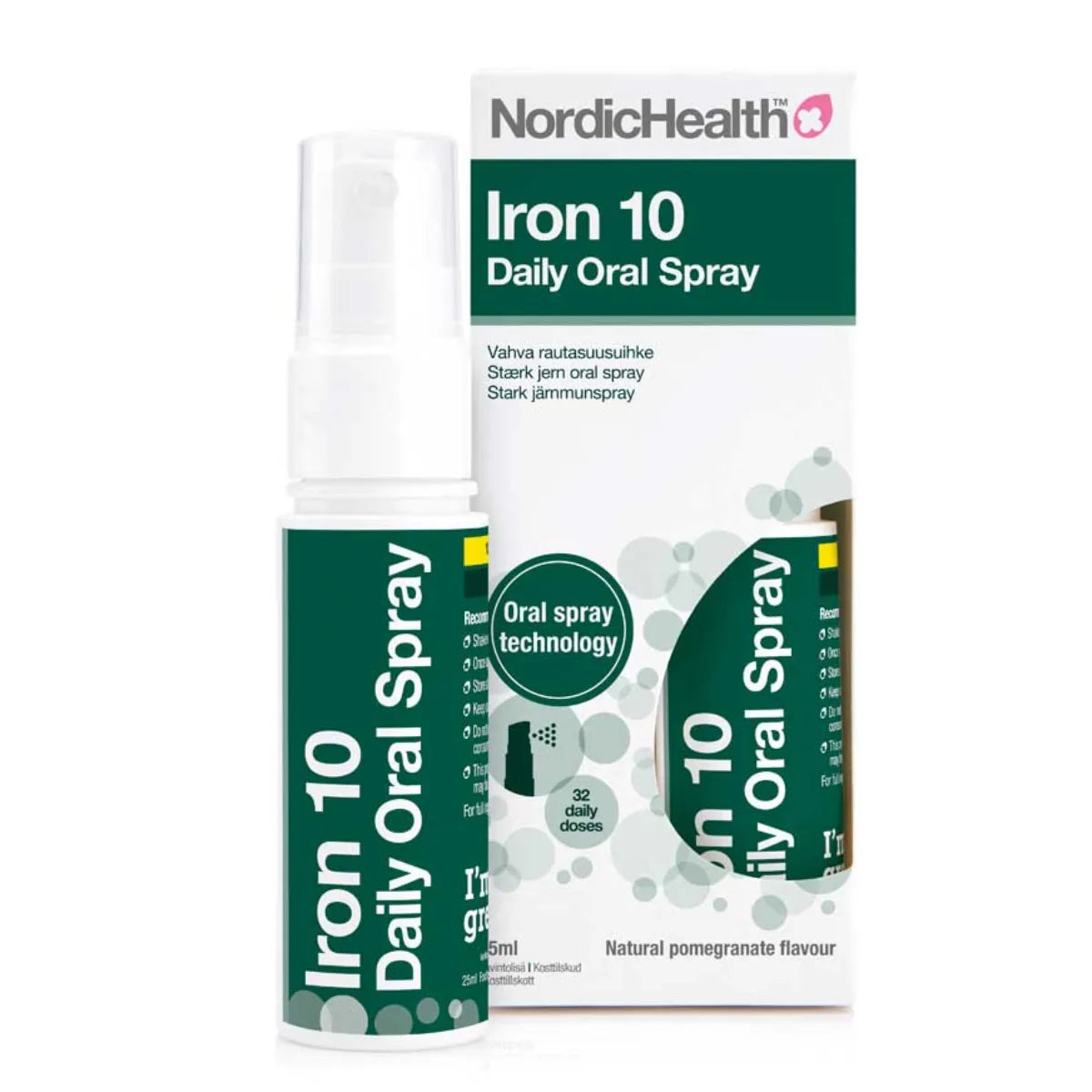 NORDIC Health vahva rautasuihke 25 ml