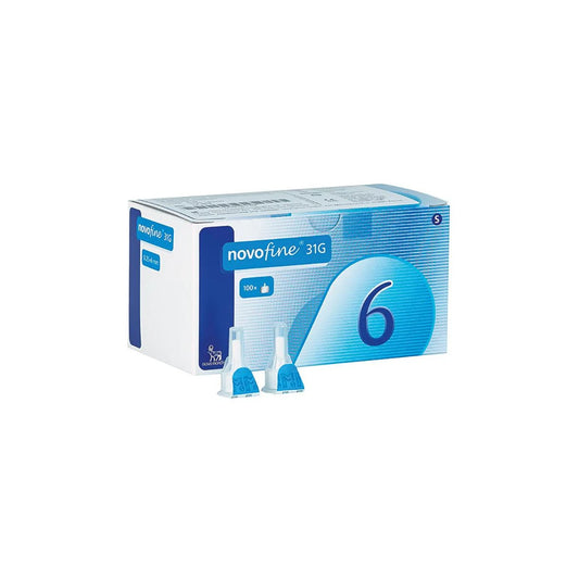 NOVOFINE S 31G 6 mm kynäneula 100 kpl