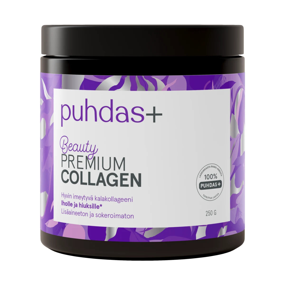 PUHDAS+ Beauty premium collagen jauhe 250 g