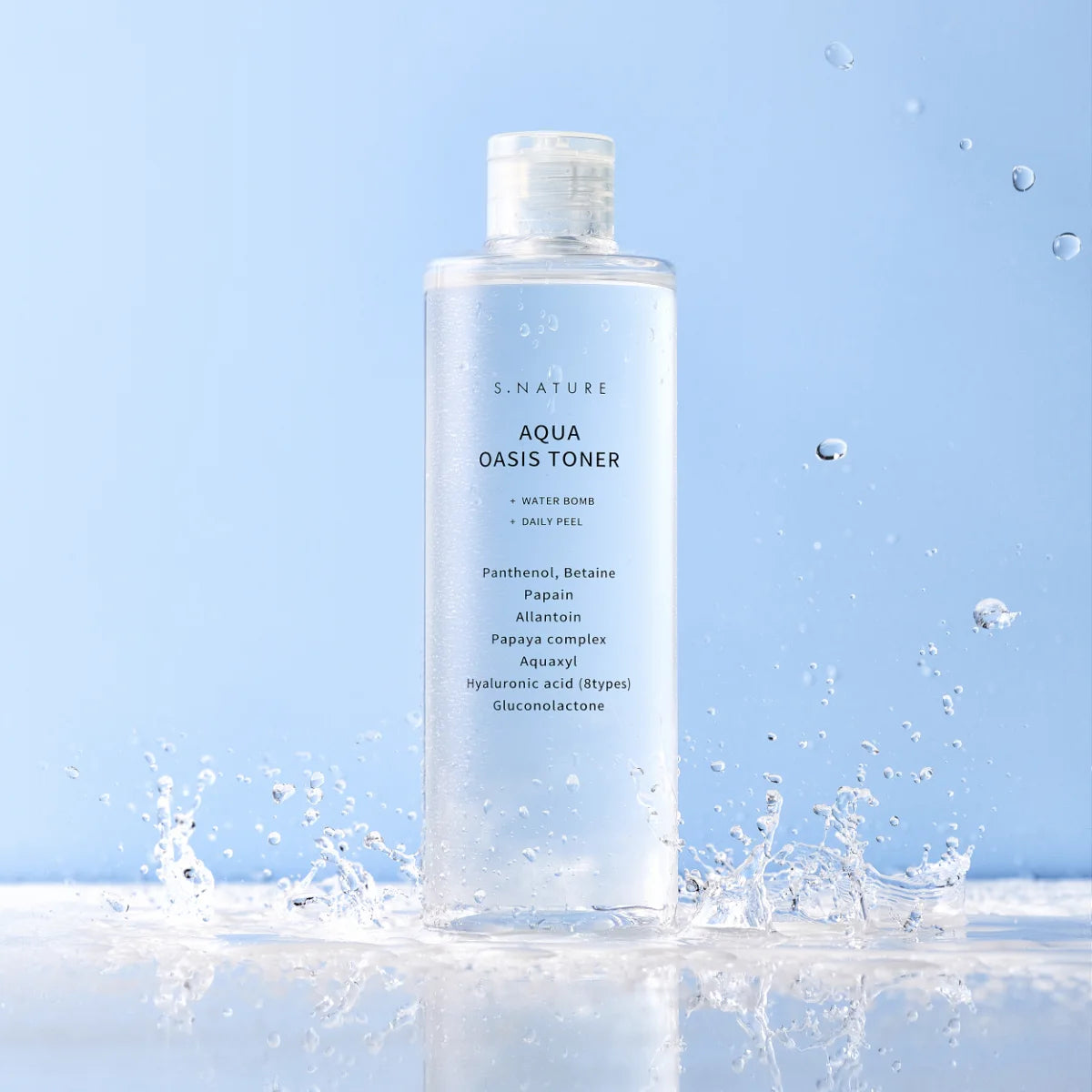 S.Nature Aqua Oasis Toner 300 ml kosteuttava ja rauhoittava kasvovesi