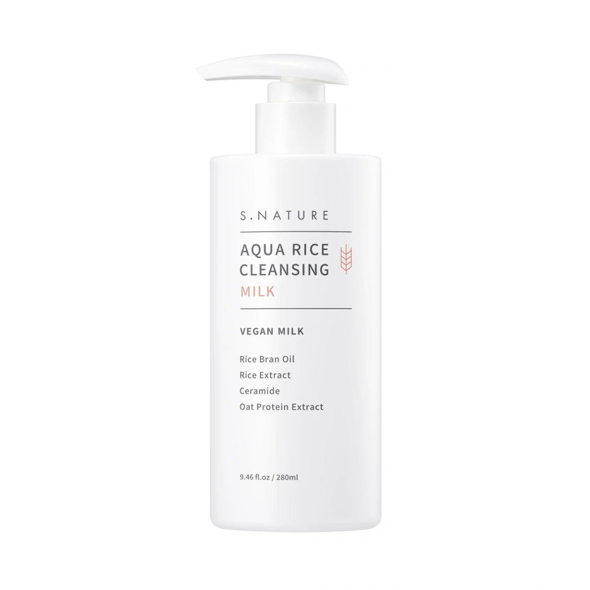 S.Nature Aqua Rice Cleansing Milk 280 ml