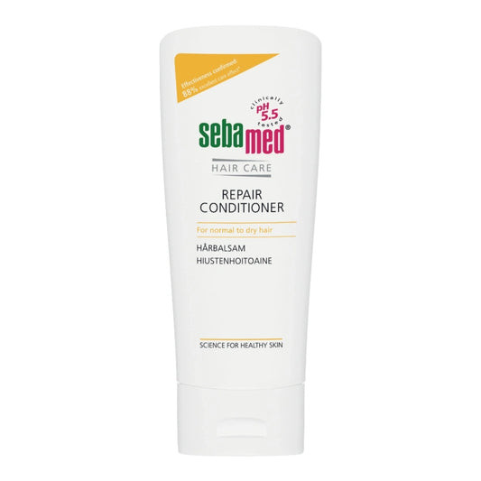 SEBAMED Hair Repair Conditioner hoitoaine rasittuneille, vaurioituneille ja elottomille hiuksille 200 ml
