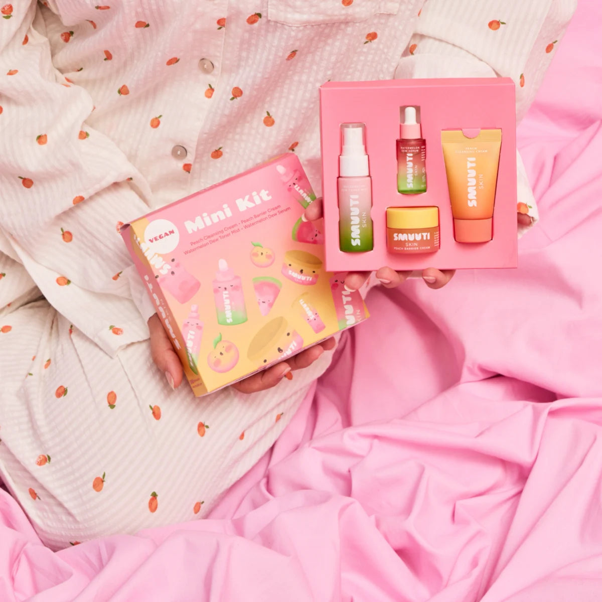 Smuuti Skin Mini Kit tuotteet matkakoossa
