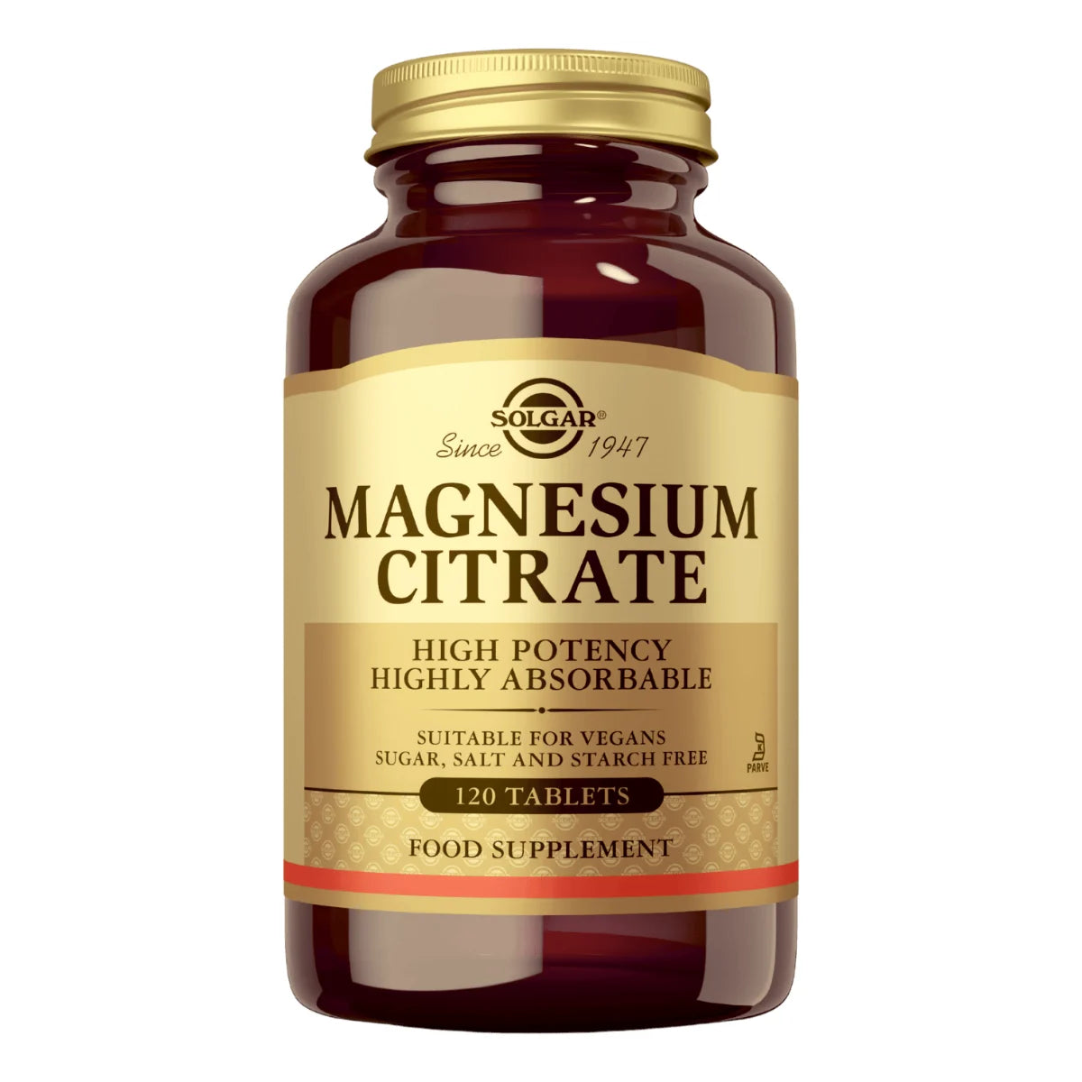 SOLGAR Magnesiumsitraatti 120 tabl