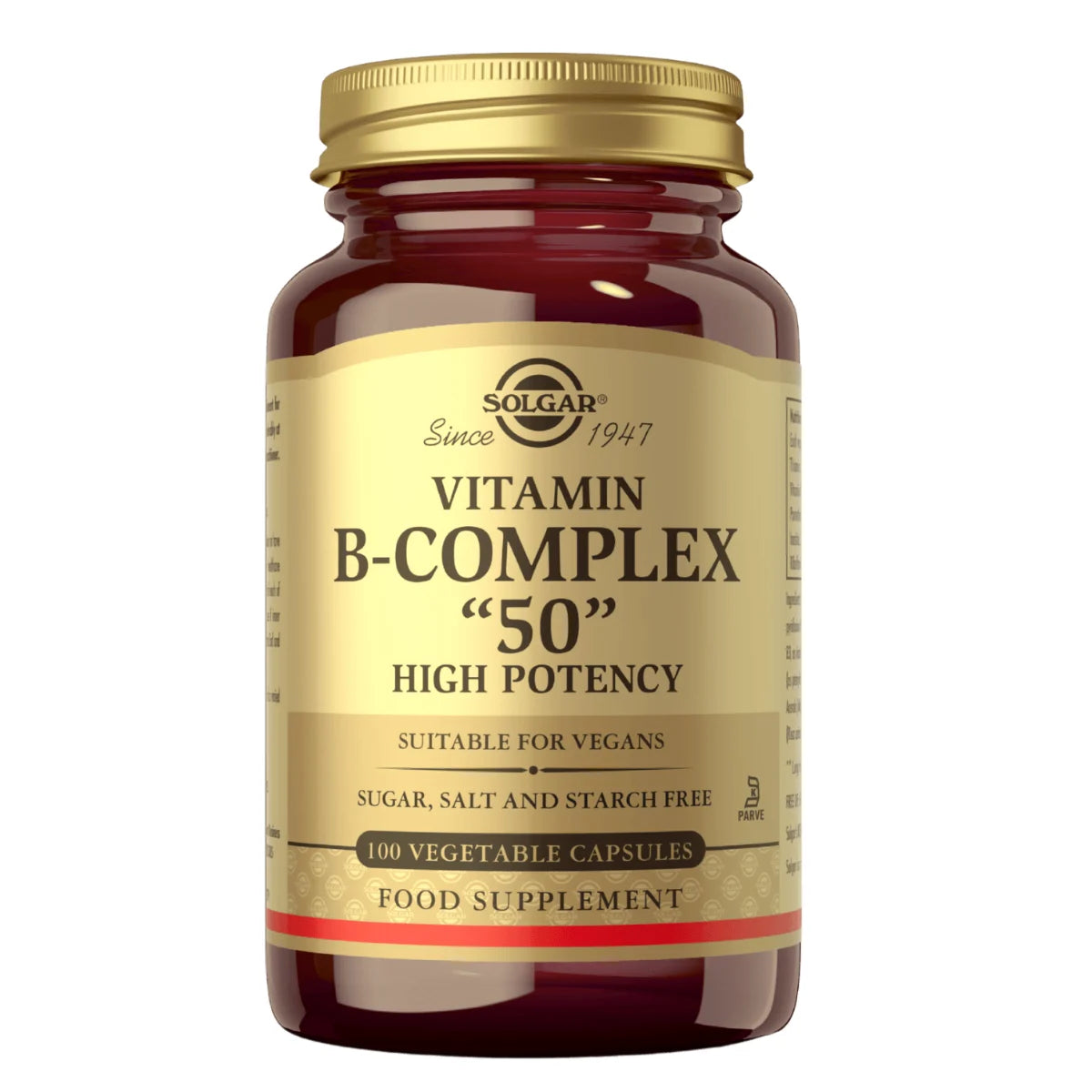 SOLGAR Vitamin B-Complex "50" 100 kaps