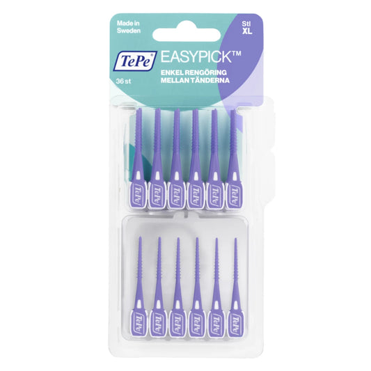 TEPE EasyPick XL hammastikku lila 36 kpl