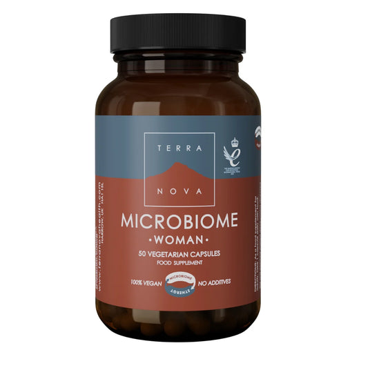 Terranova Microbiome Woman 50 kaps – maitohappobakteerivalmiste naisille