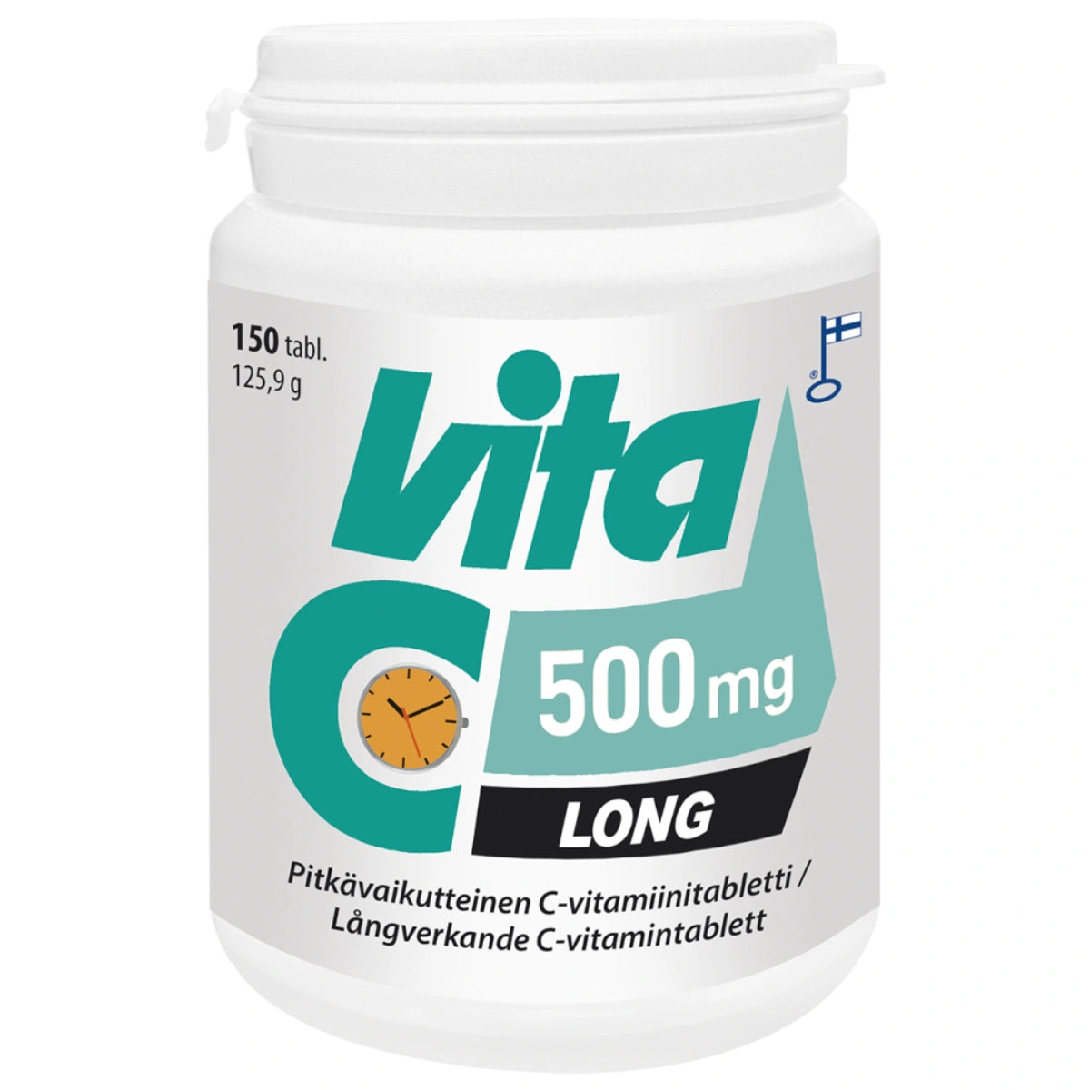 VITA C Long 500 mg pitkävaikutteinen 150 tabl