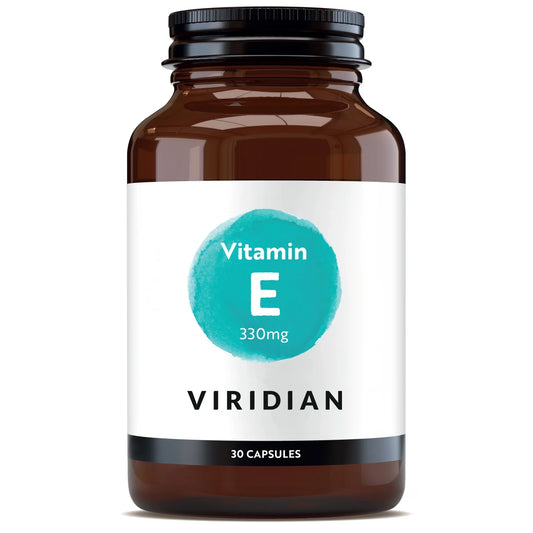Viridian luonnollinen E-vitamiini 400 IU Veg 30 kaps