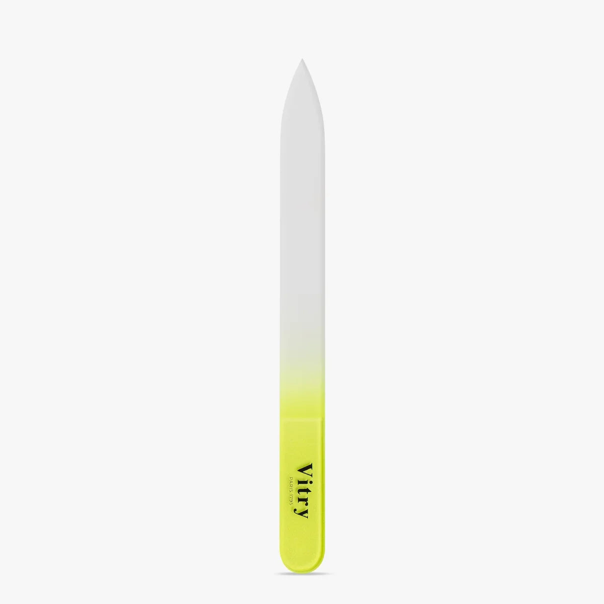 Vitry Nail Glas File Coloured Handle – lasiviila keltaisella päällä