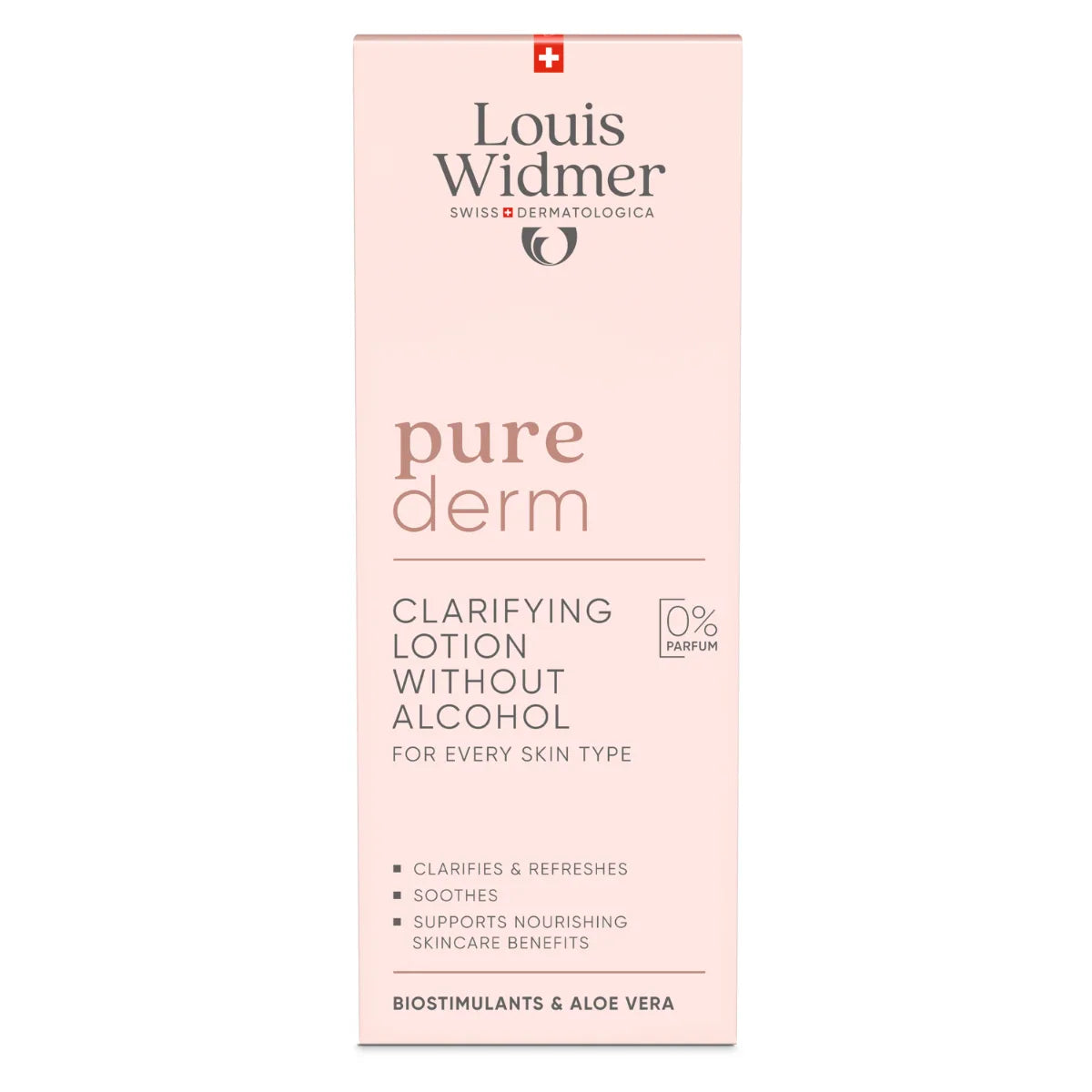 Widmer Purederm Clarifying Lotion Hajusteeton 200 ml – alkoholiton kasvovesi